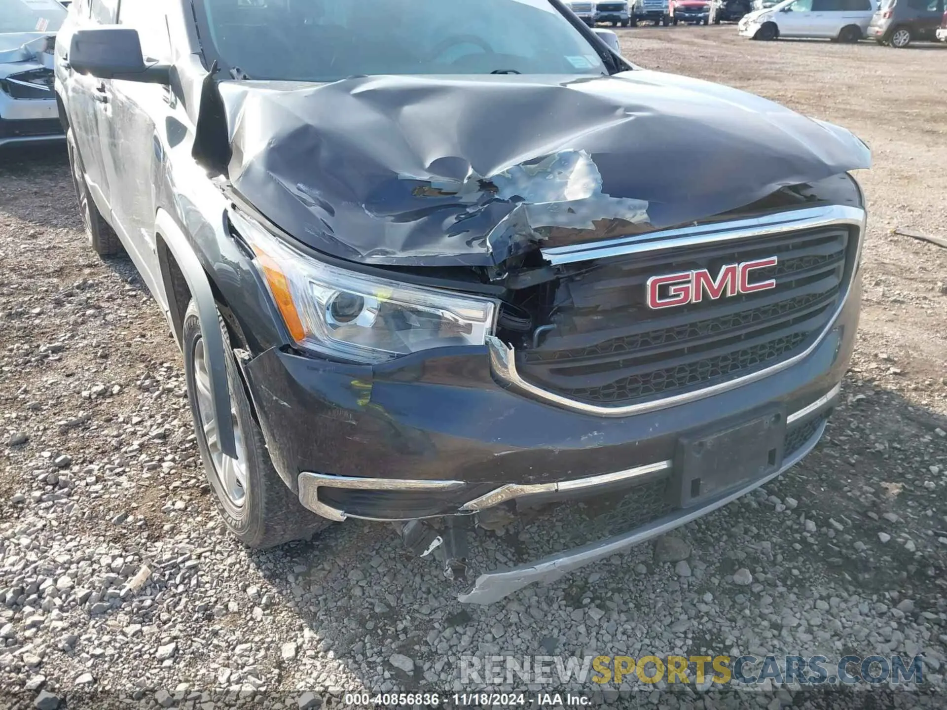 6 Photograph of a damaged car 1GKKNRLA2KZ170575 GMC ACADIA 2019