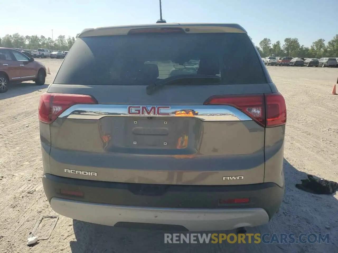 6 Photograph of a damaged car 1GKKNRLA4KZ194179 GMC ACADIA 2019