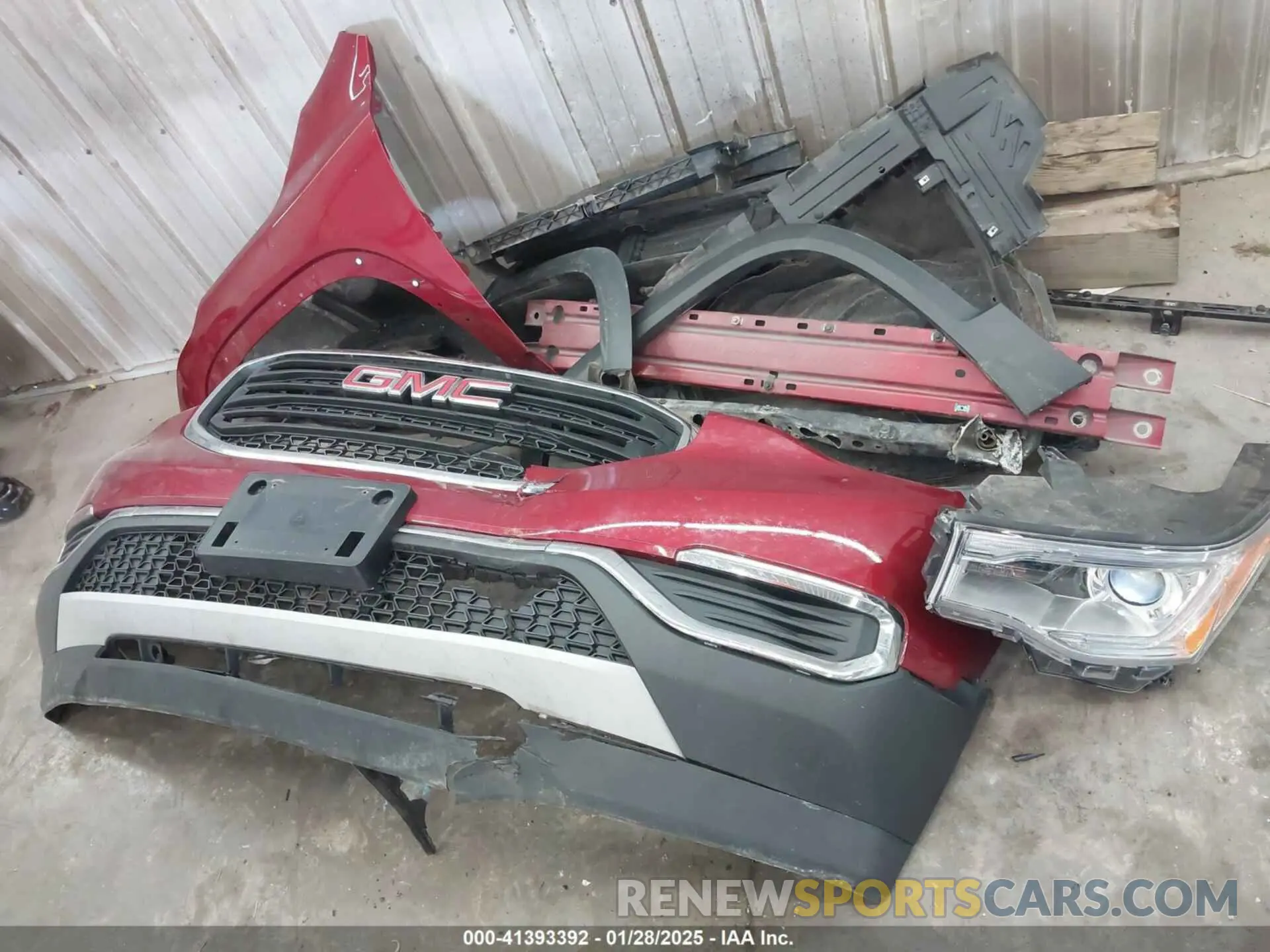 12 Photograph of a damaged car 1GKKNRLA6KZ247285 GMC ACADIA 2019