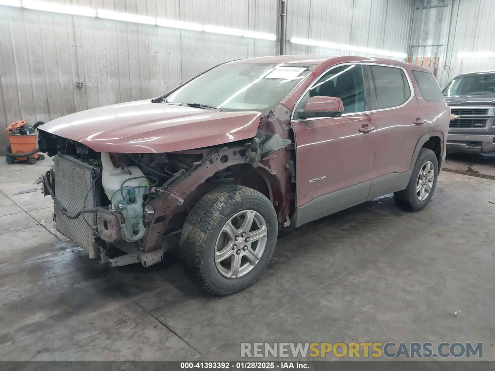 2 Photograph of a damaged car 1GKKNRLA6KZ247285 GMC ACADIA 2019