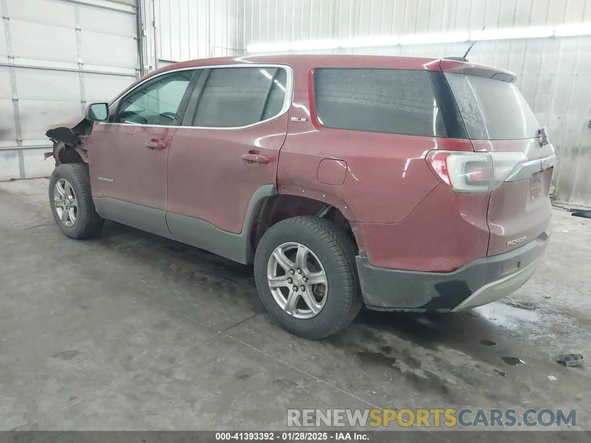 3 Photograph of a damaged car 1GKKNRLA6KZ247285 GMC ACADIA 2019