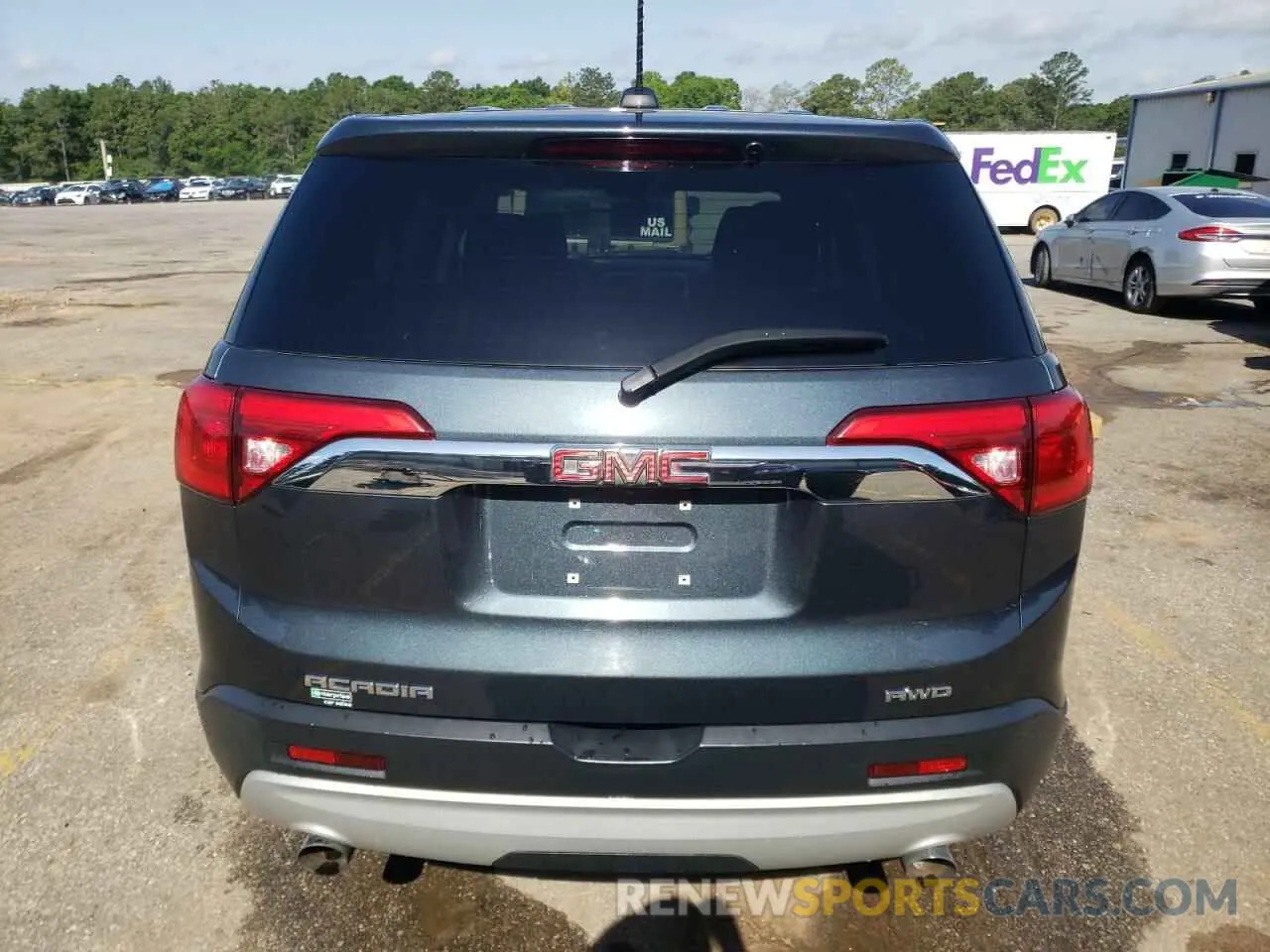 6 Photograph of a damaged car 1GKKNRLSXKZ225797 GMC ACADIA 2019