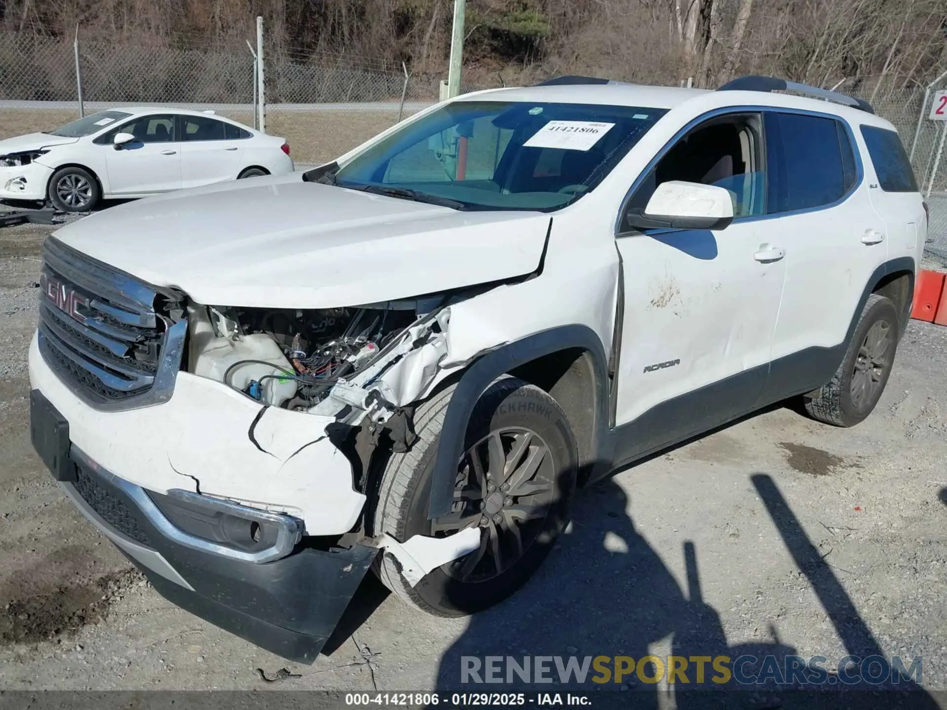 2 Photograph of a damaged car 1GKKNSLA3KZ242066 GMC ACADIA 2019