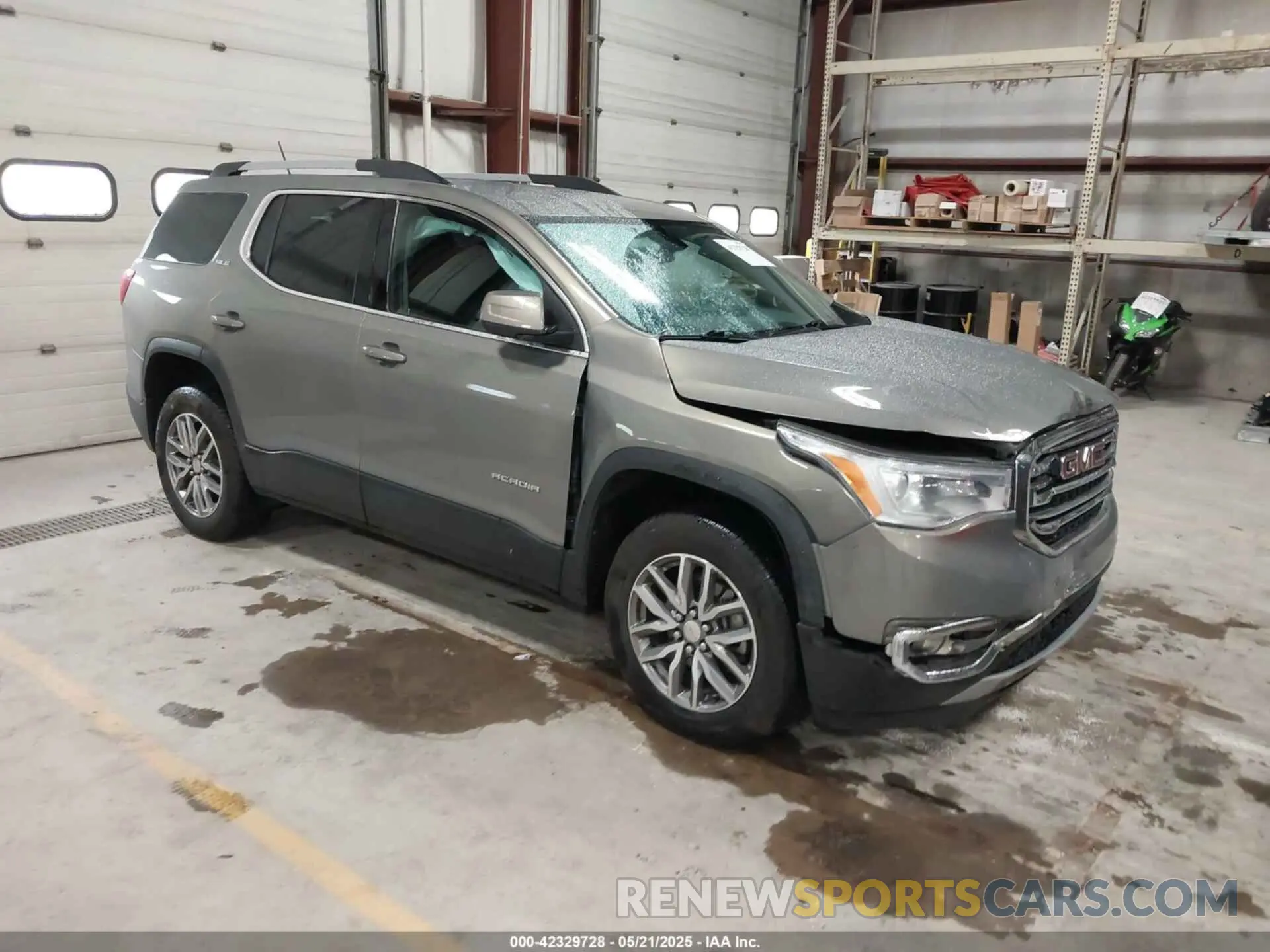 1 Photograph of a damaged car 1GKKNSLA4KZ264772 GMC ACADIA 2019