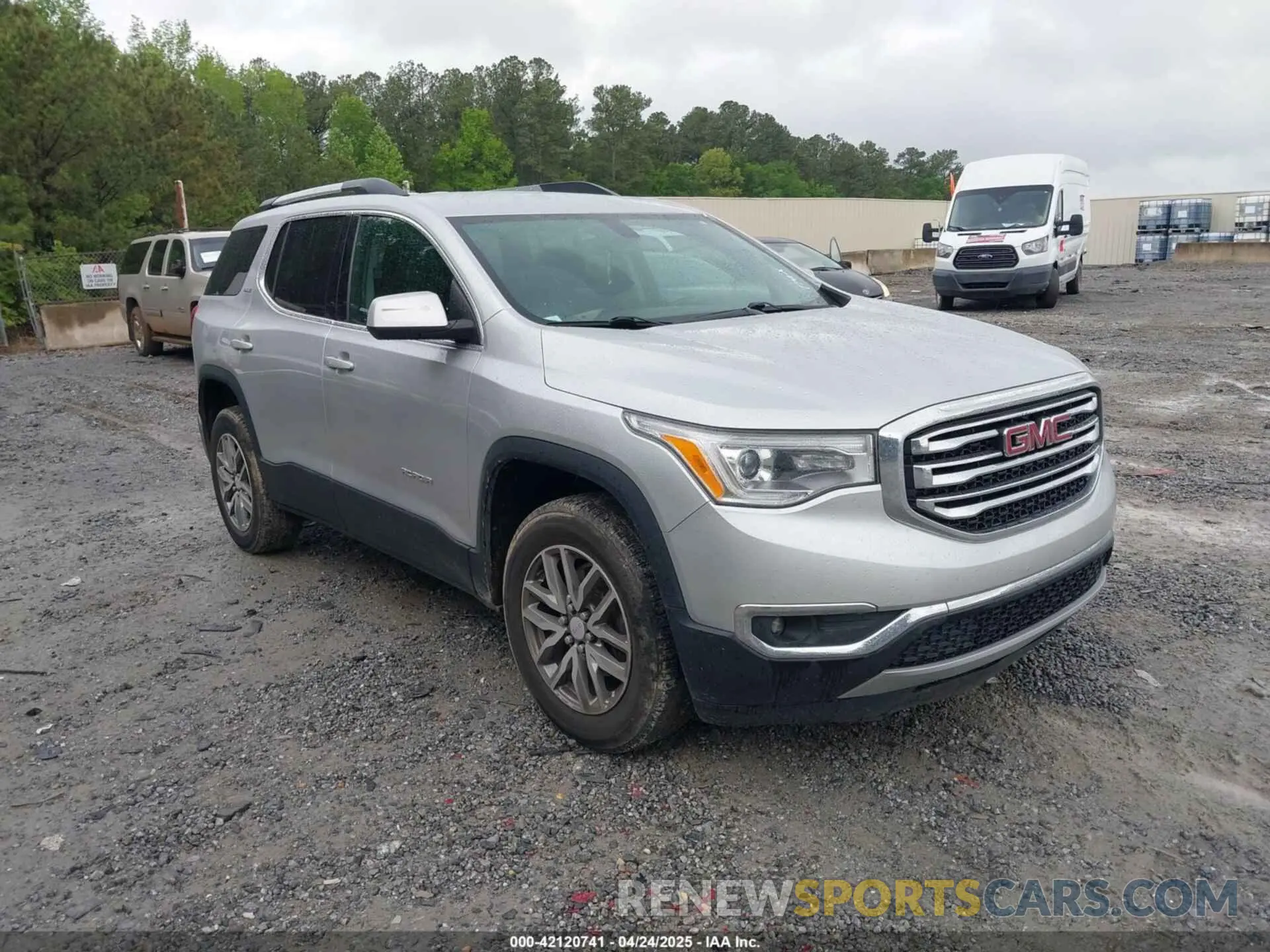 1 Photograph of a damaged car 1GKKNSLA8KZ241303 GMC ACADIA 2019