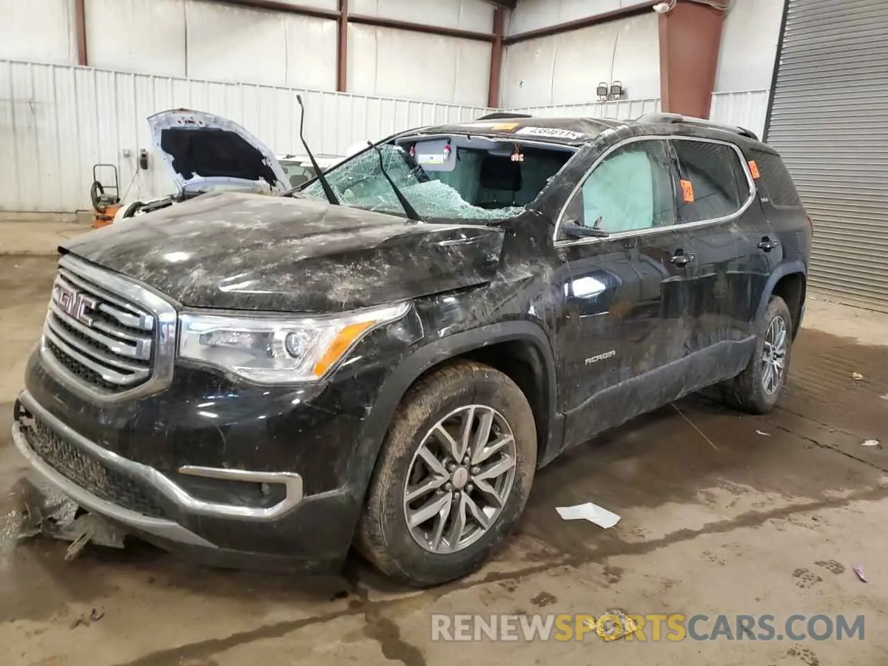 1 Photograph of a damaged car 1GKKNSLA8KZ280540 GMC ACADIA 2019