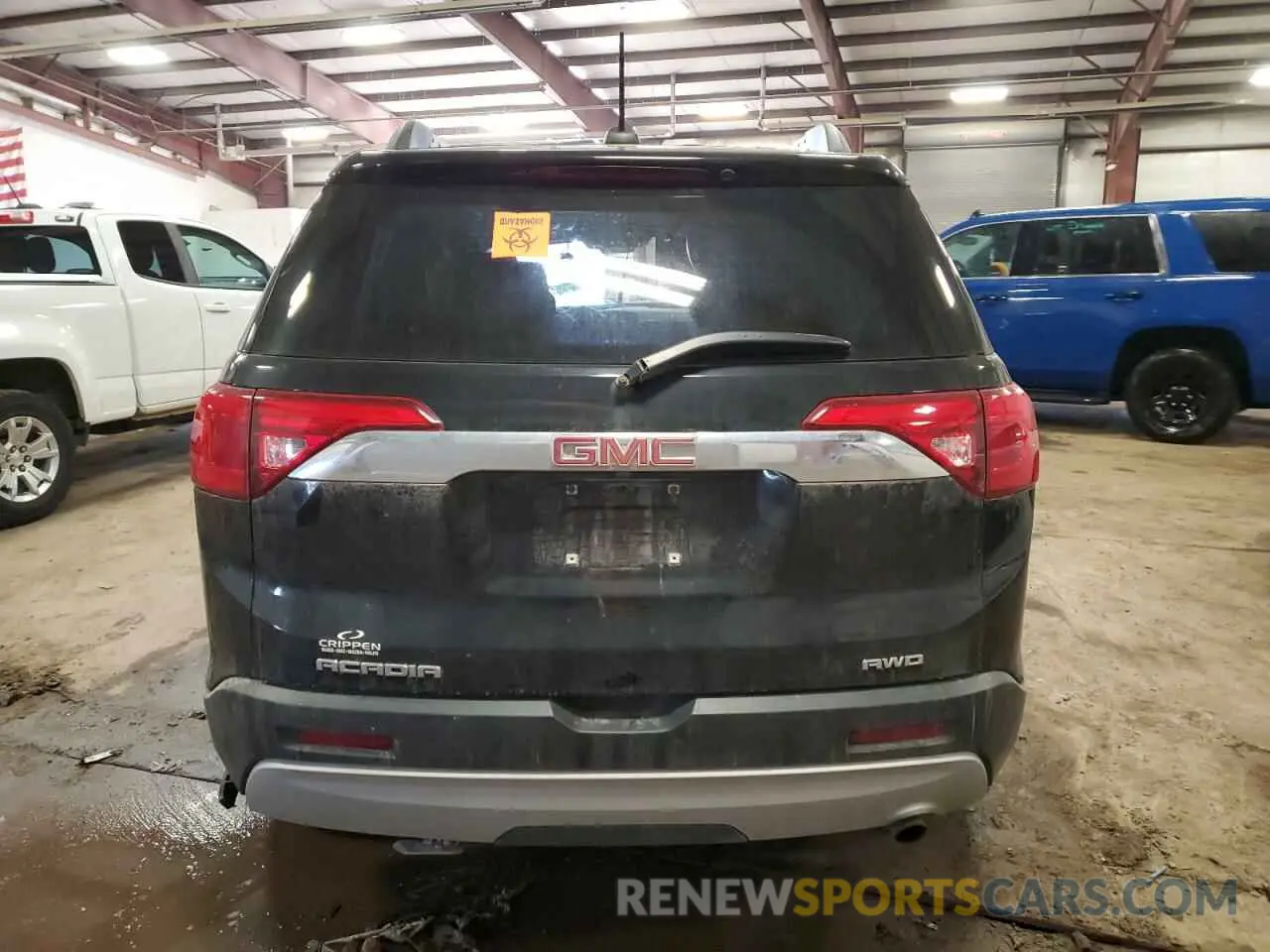 6 Photograph of a damaged car 1GKKNSLA8KZ280540 GMC ACADIA 2019