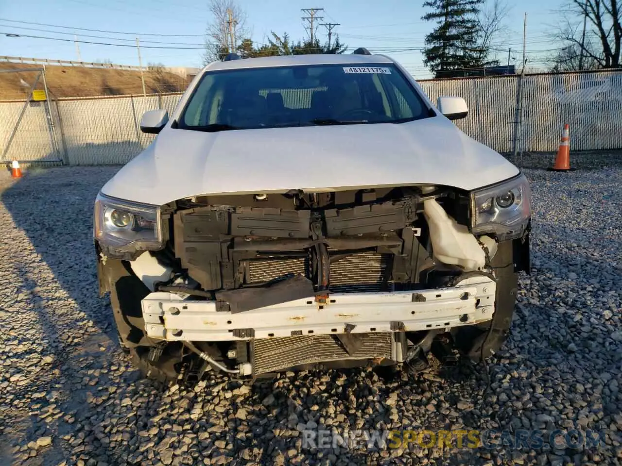 5 Photograph of a damaged car 1GKKNSLAXKZ127318 GMC ACADIA 2019