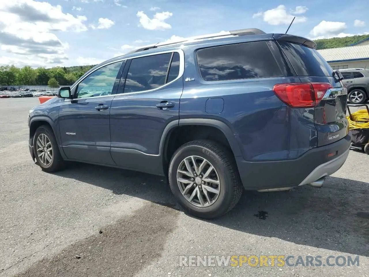 2 Photograph of a damaged car 1GKKNSLS0KZ163253 GMC ACADIA 2019
