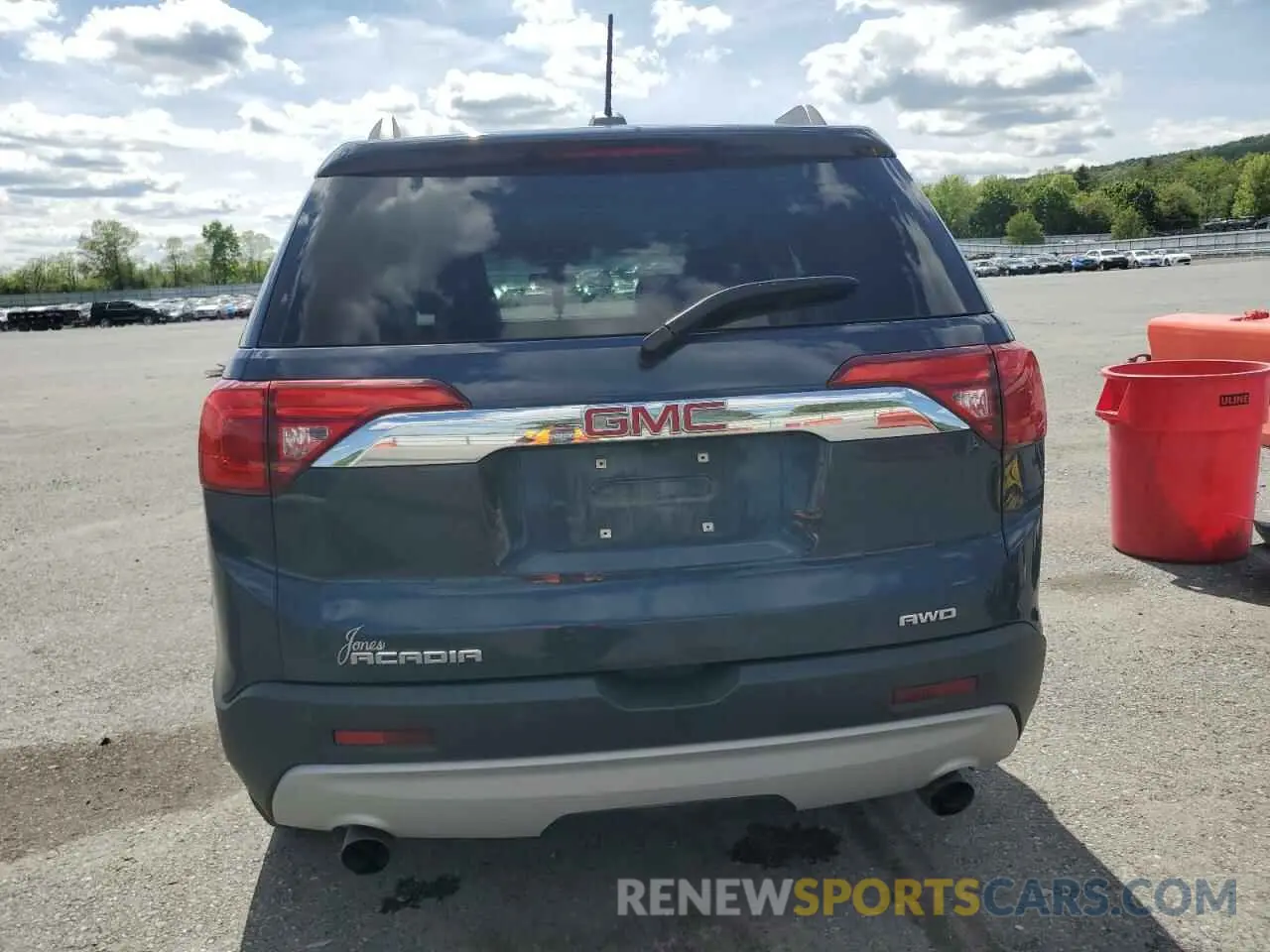 6 Photograph of a damaged car 1GKKNSLS0KZ163253 GMC ACADIA 2019