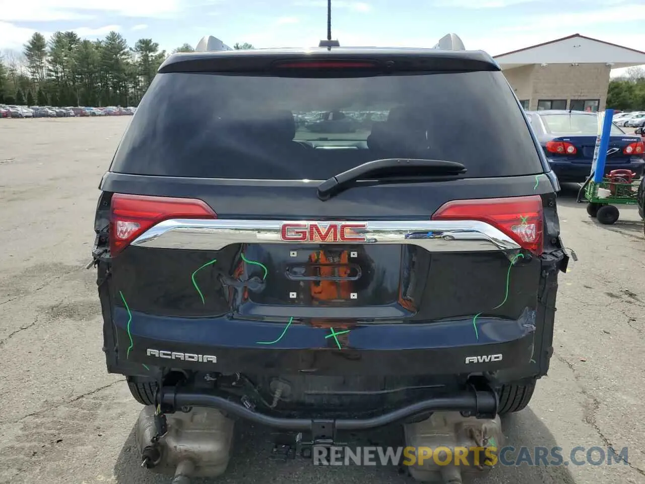 6 Photograph of a damaged car 1GKKNSLS0KZ240722 GMC ACADIA 2019