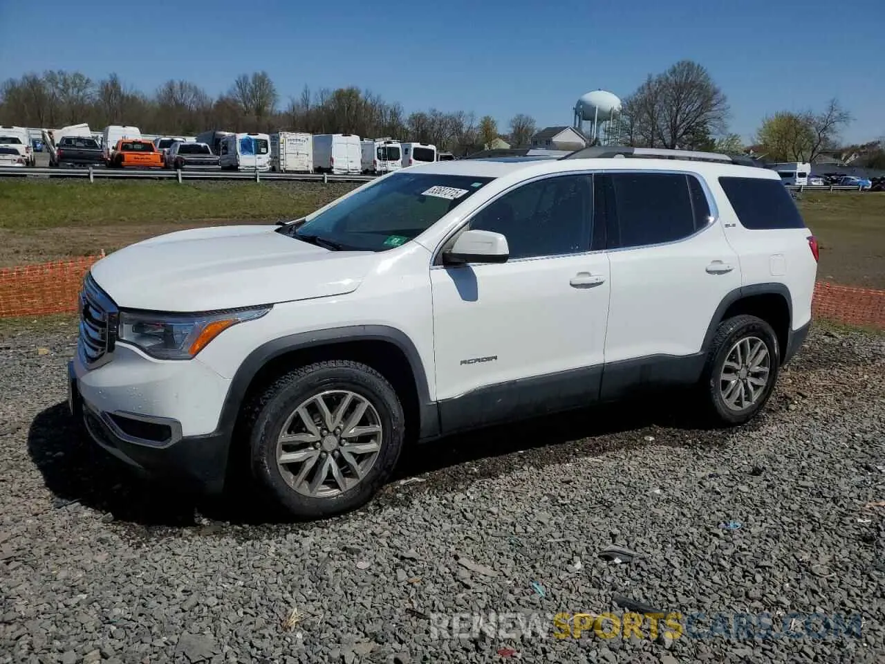 1 Photograph of a damaged car 1GKKNSLS1KZ103725 GMC ACADIA 2019