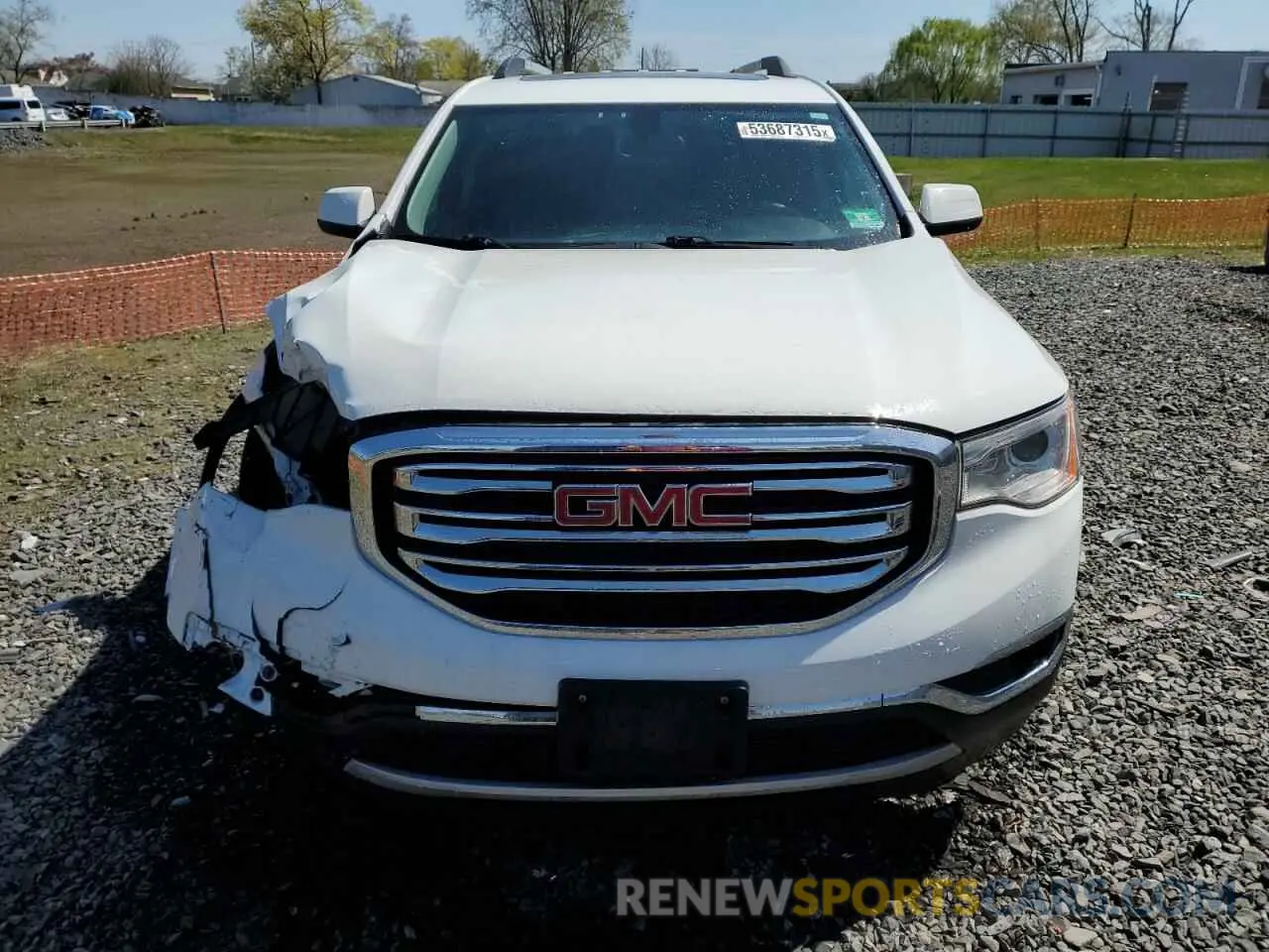 5 Photograph of a damaged car 1GKKNSLS1KZ103725 GMC ACADIA 2019
