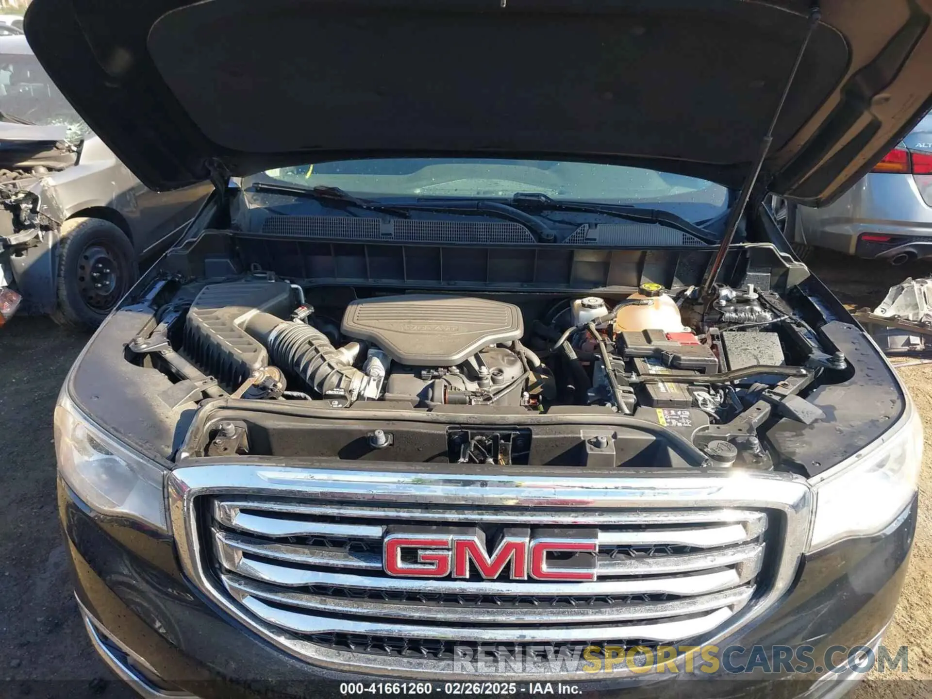 9 Photograph of a damaged car 1GKKNSLS1KZ130505 GMC ACADIA 2019