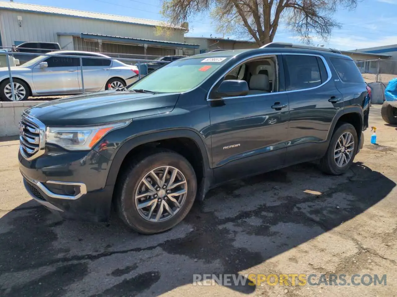 1 Photograph of a damaged car 1GKKNSLS3KZ166387 GMC ACADIA 2019