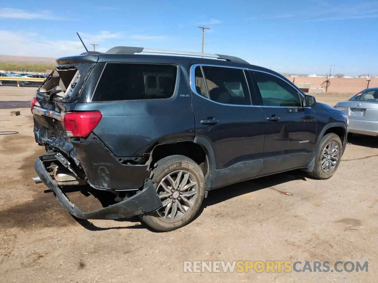 3 Photograph of a damaged car 1GKKNSLS3KZ166387 GMC ACADIA 2019