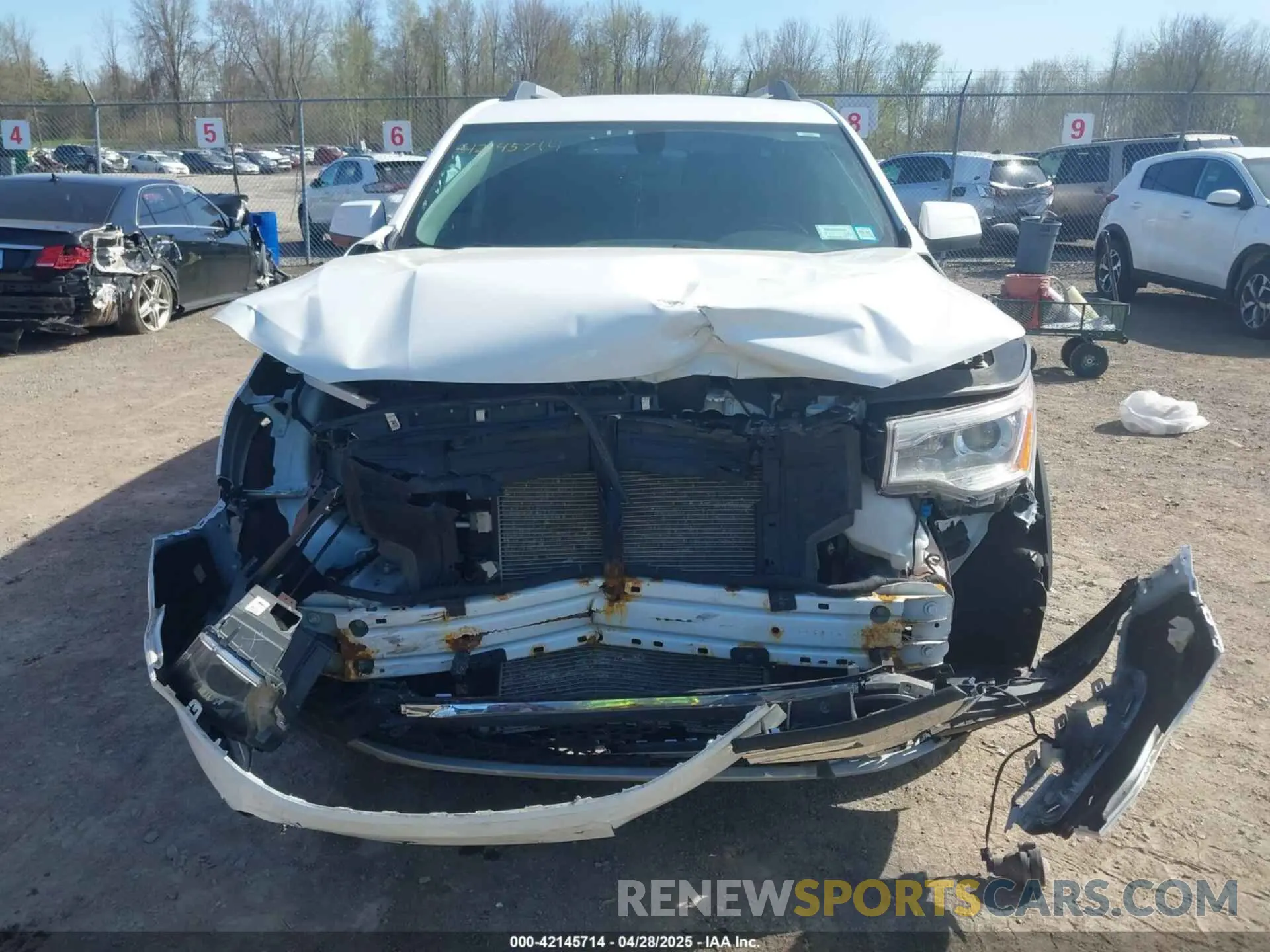 13 Photograph of a damaged car 1GKKNSLS4KZ237158 GMC ACADIA 2019