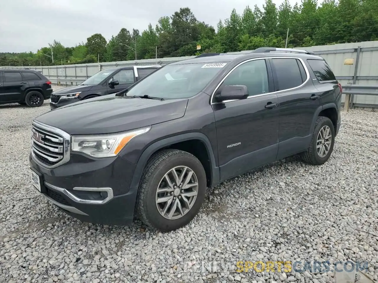 1 Photograph of a damaged car 1GKKNSLS6KZ131715 GMC ACADIA 2019