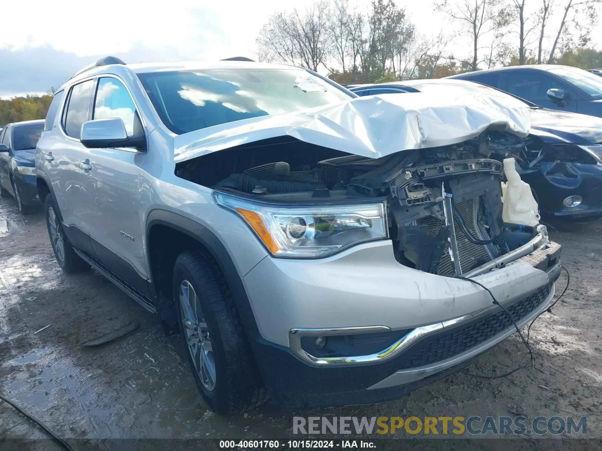 1 Photograph of a damaged car 1GKKNSLS7KZ249157 GMC ACADIA 2019