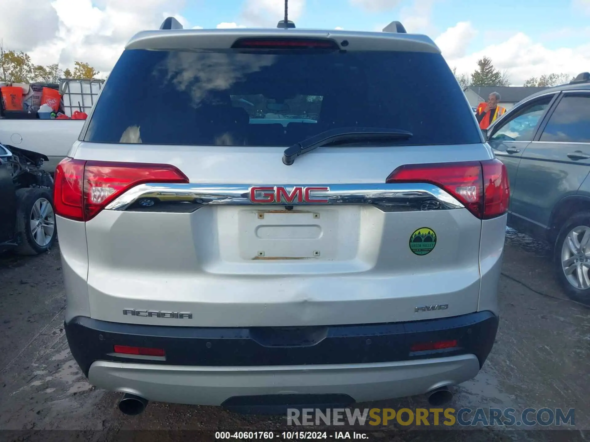 16 Photograph of a damaged car 1GKKNSLS7KZ249157 GMC ACADIA 2019