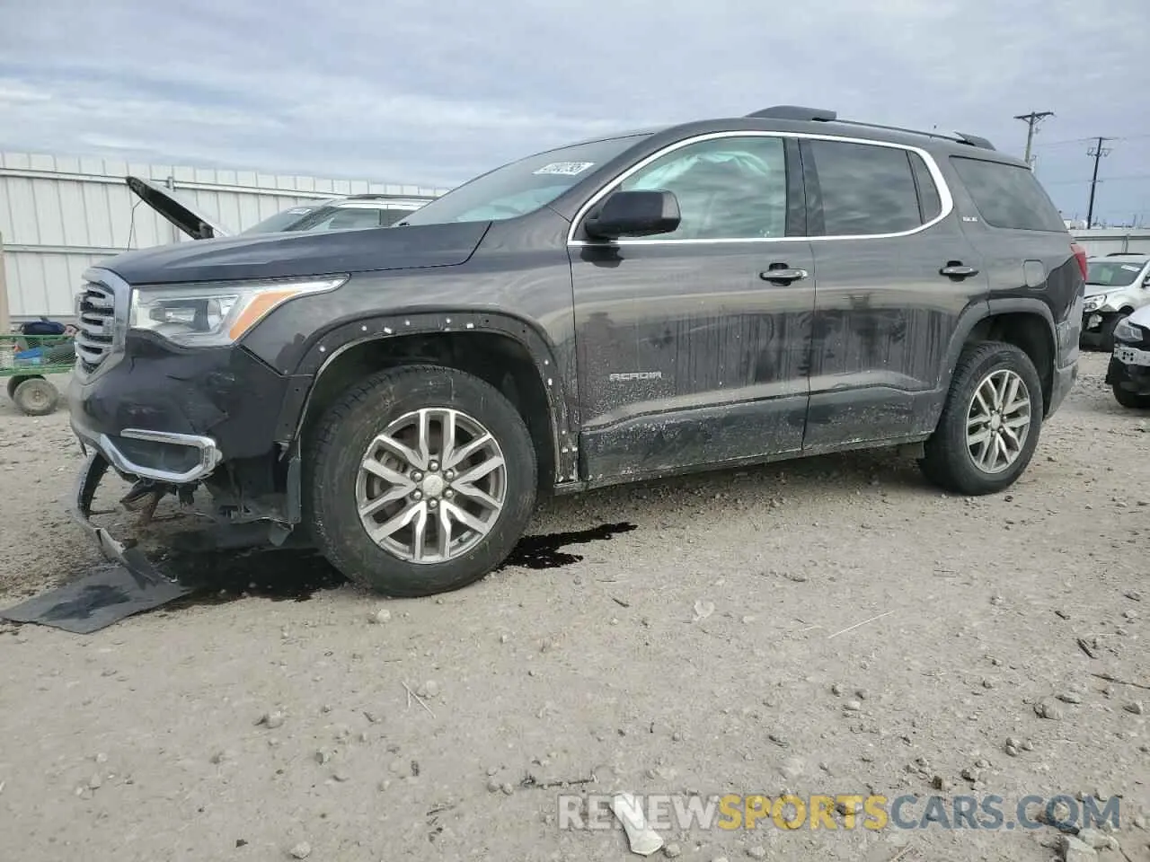 1 Photograph of a damaged car 1GKKNSLS8KZ163453 GMC ACADIA 2019