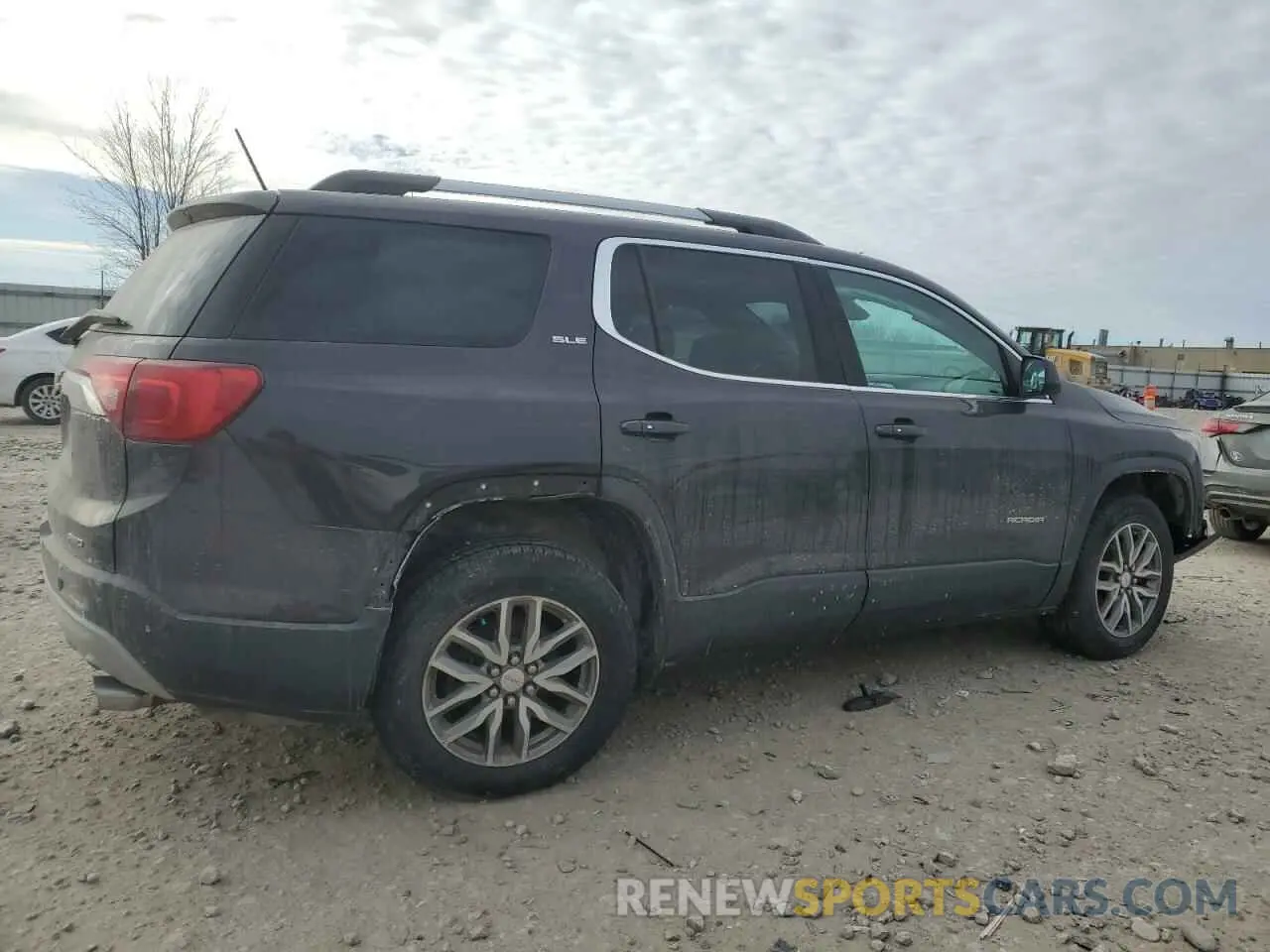 3 Photograph of a damaged car 1GKKNSLS8KZ163453 GMC ACADIA 2019