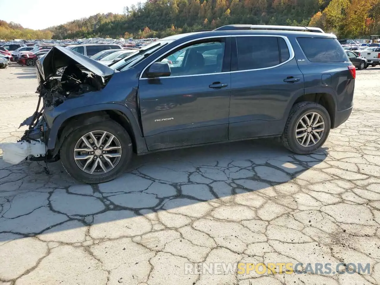 1 Photograph of a damaged car 1GKKNSLS9KZ147570 GMC ACADIA 2019