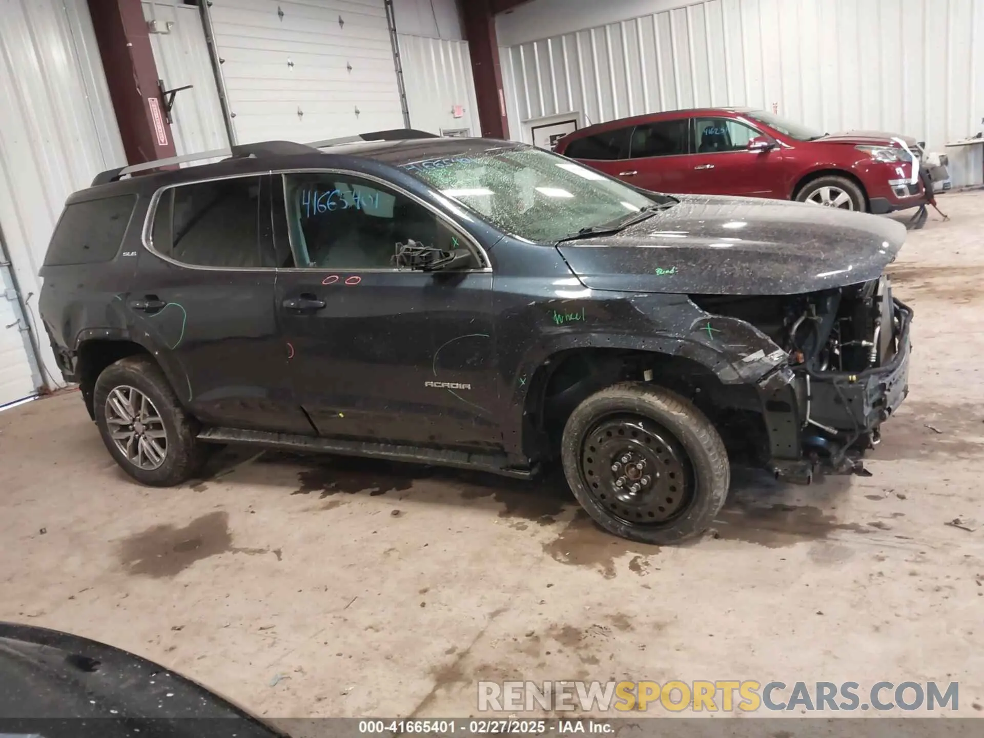 13 Photograph of a damaged car 1GKKNSLS9KZ225913 GMC ACADIA 2019