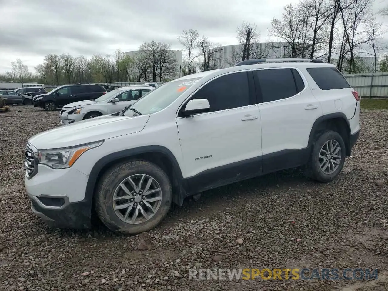 1 Photograph of a damaged car 1GKKNSLS9KZ240024 GMC ACADIA 2019