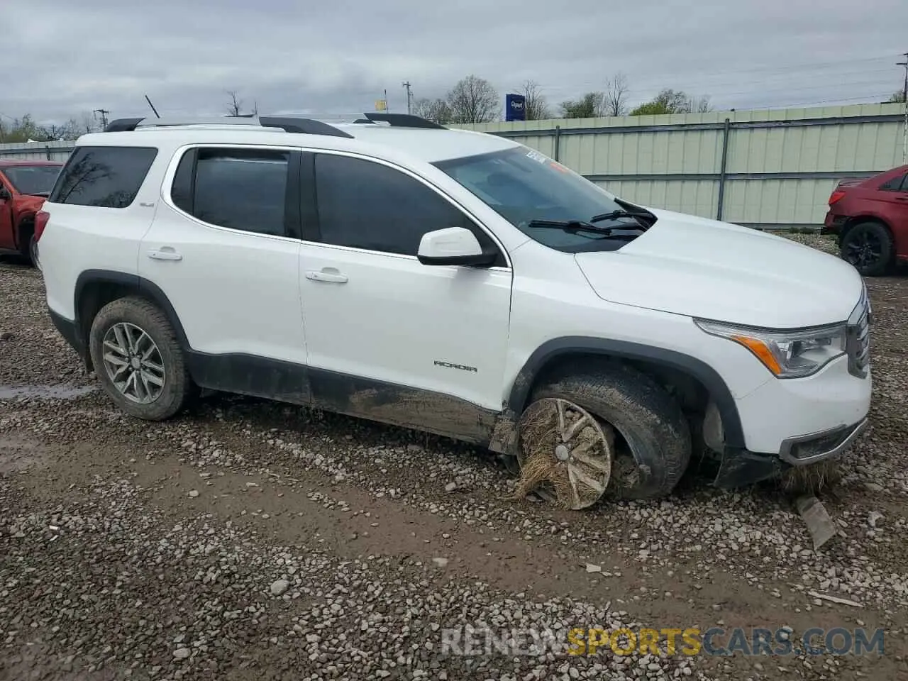 4 Photograph of a damaged car 1GKKNSLS9KZ240024 GMC ACADIA 2019