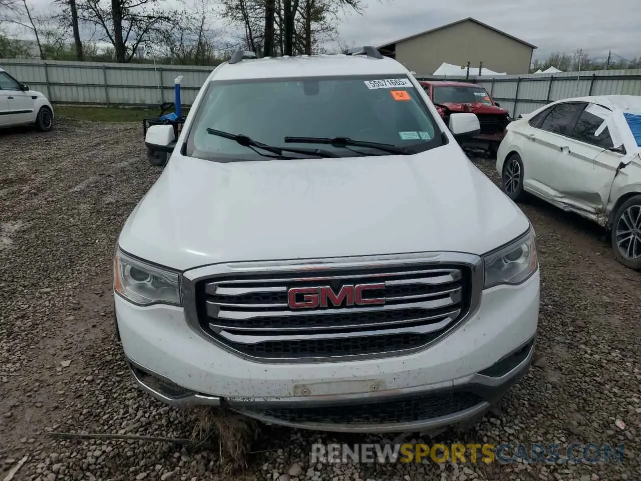 5 Photograph of a damaged car 1GKKNSLS9KZ240024 GMC ACADIA 2019