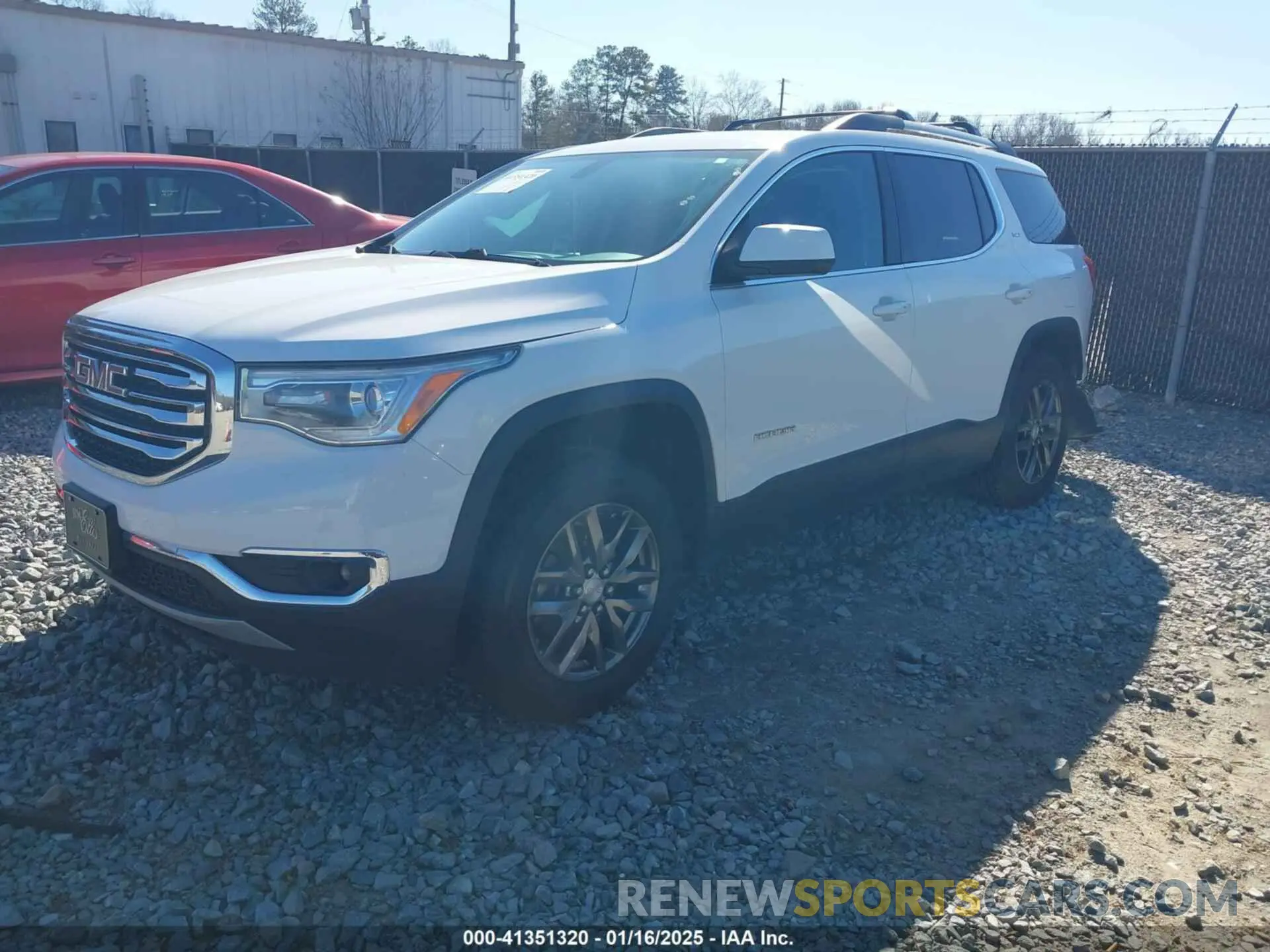2 Photograph of a damaged car 1GKKNULS1KZ219678 GMC ACADIA 2019