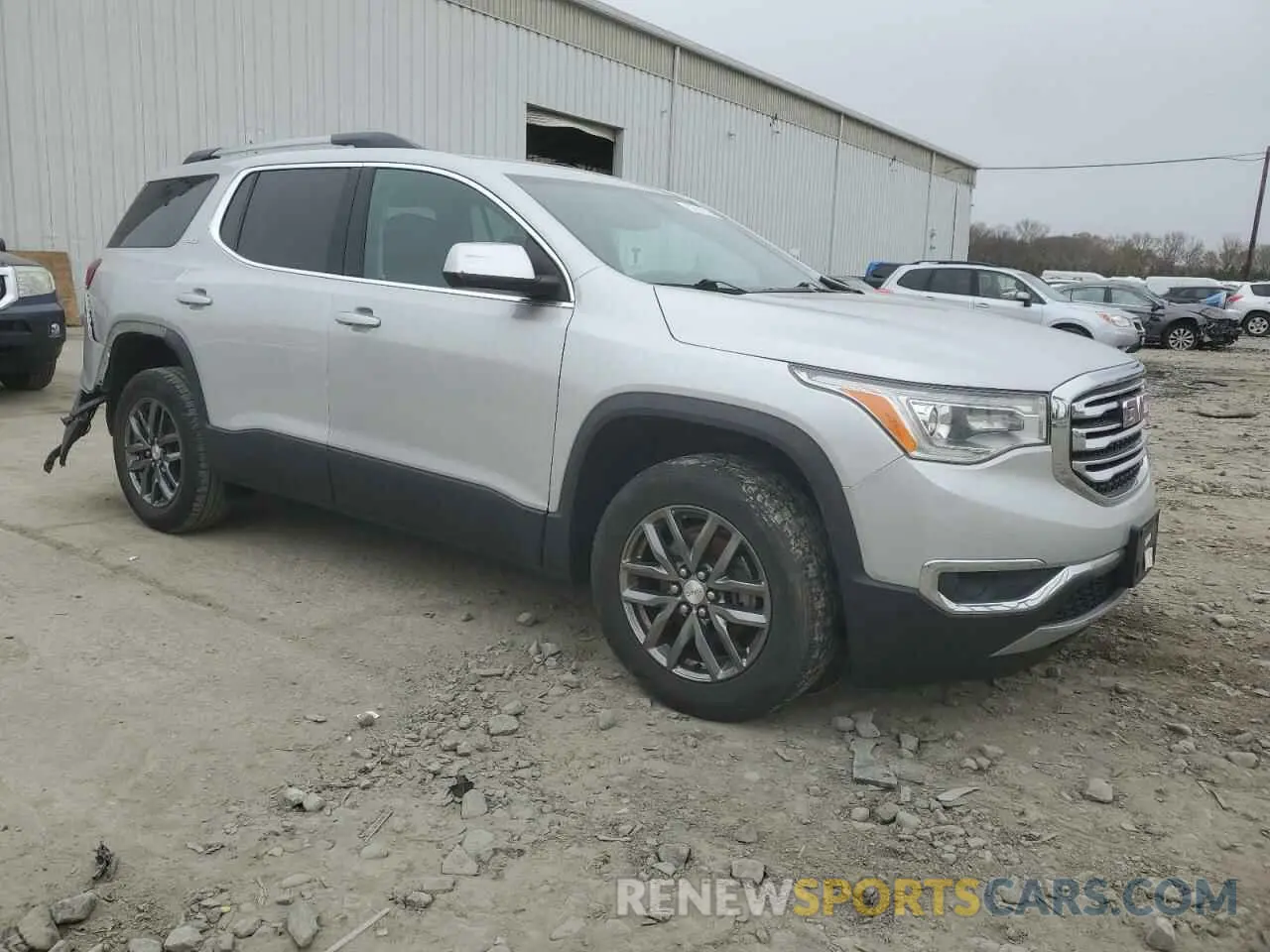 4 Photograph of a damaged car 1GKKNULS1KZ253426 GMC ACADIA 2019