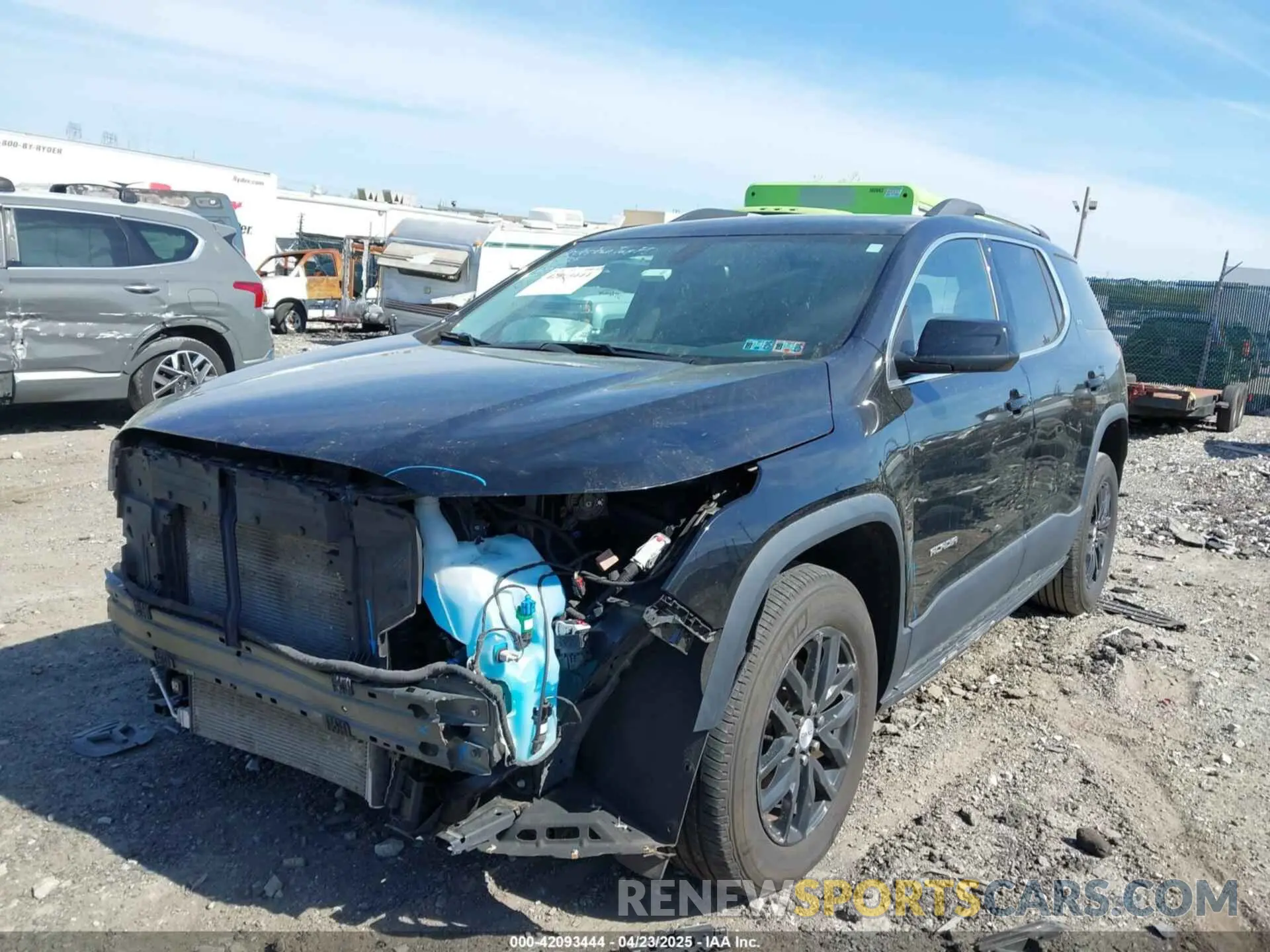 16 Photograph of a damaged car 1GKKNULS2KZ114485 GMC ACADIA 2019