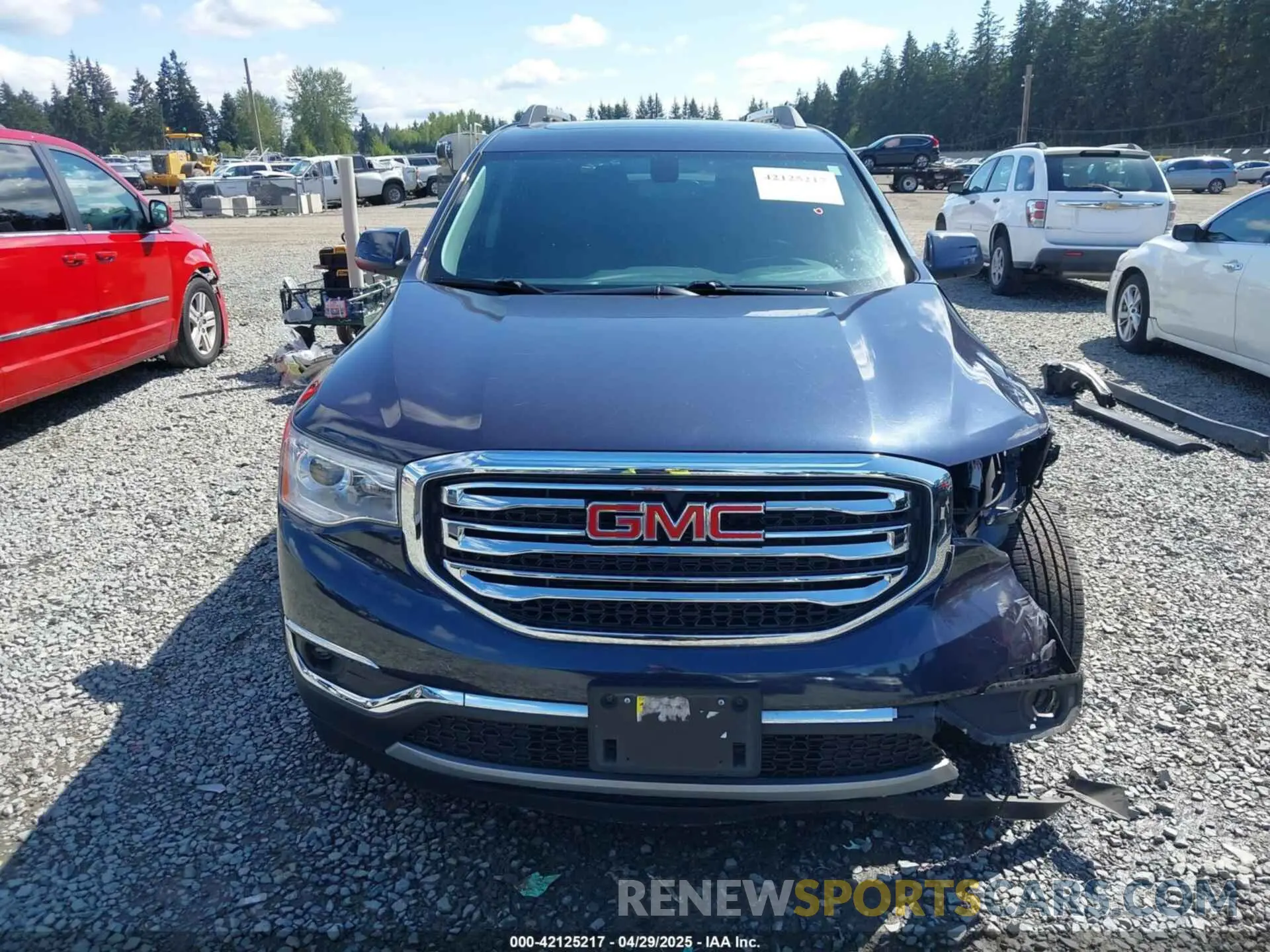 12 Photograph of a damaged car 1GKKNULS2KZ263222 GMC ACADIA 2019