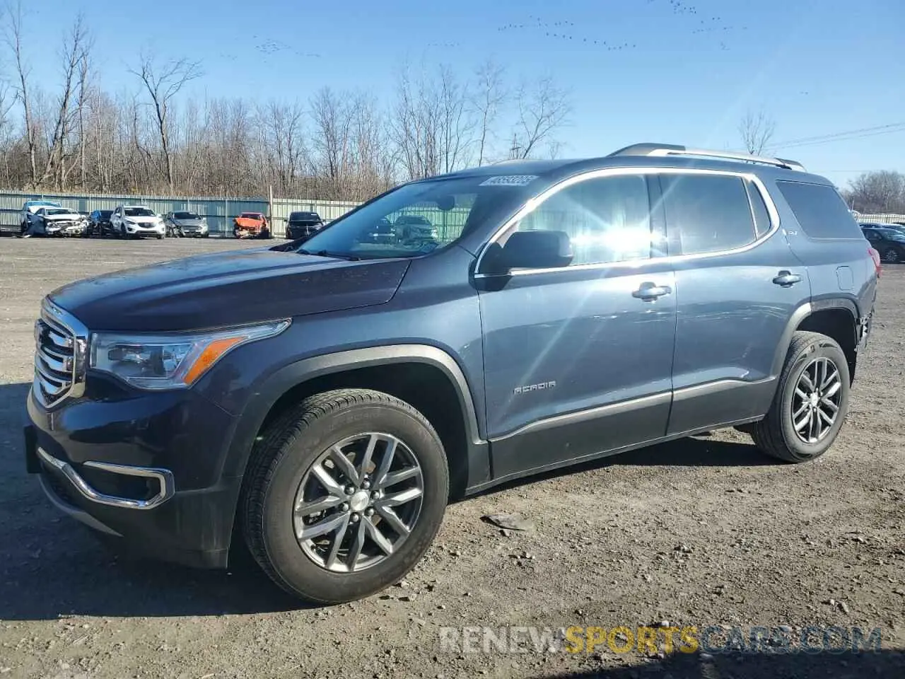 1 Photograph of a damaged car 1GKKNULS3KZ263472 GMC ACADIA 2019