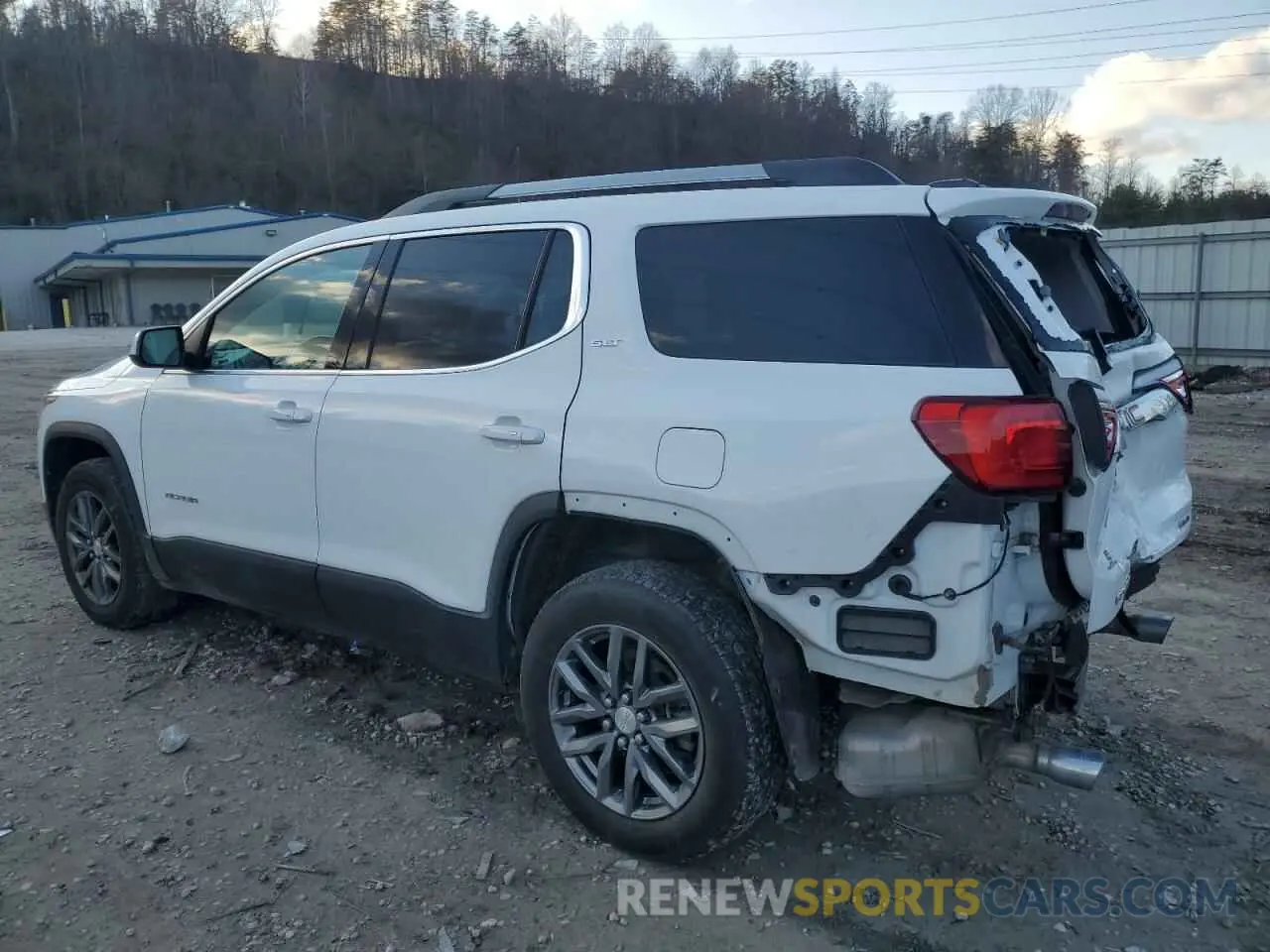 2 Photograph of a damaged car 1GKKNULS5KZ276305 GMC ACADIA 2019