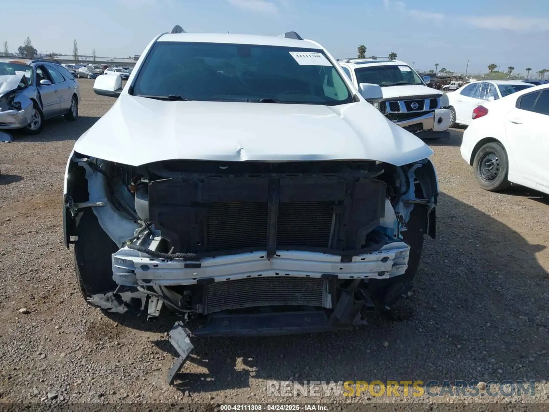 13 Photograph of a damaged car 1GKKNULS6KZ187505 GMC ACADIA 2019