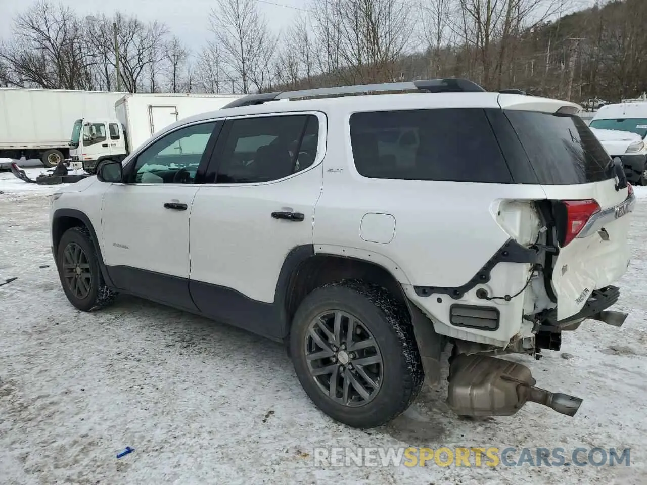 2 Photograph of a damaged car 1GKKNULS6KZ289256 GMC ACADIA 2019