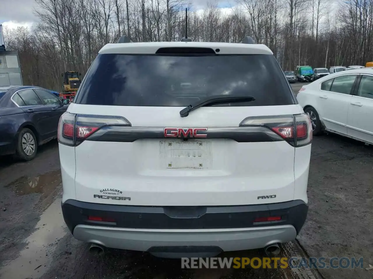 6 Photograph of a damaged car 1GKKNULS7KZ104499 GMC ACADIA 2019