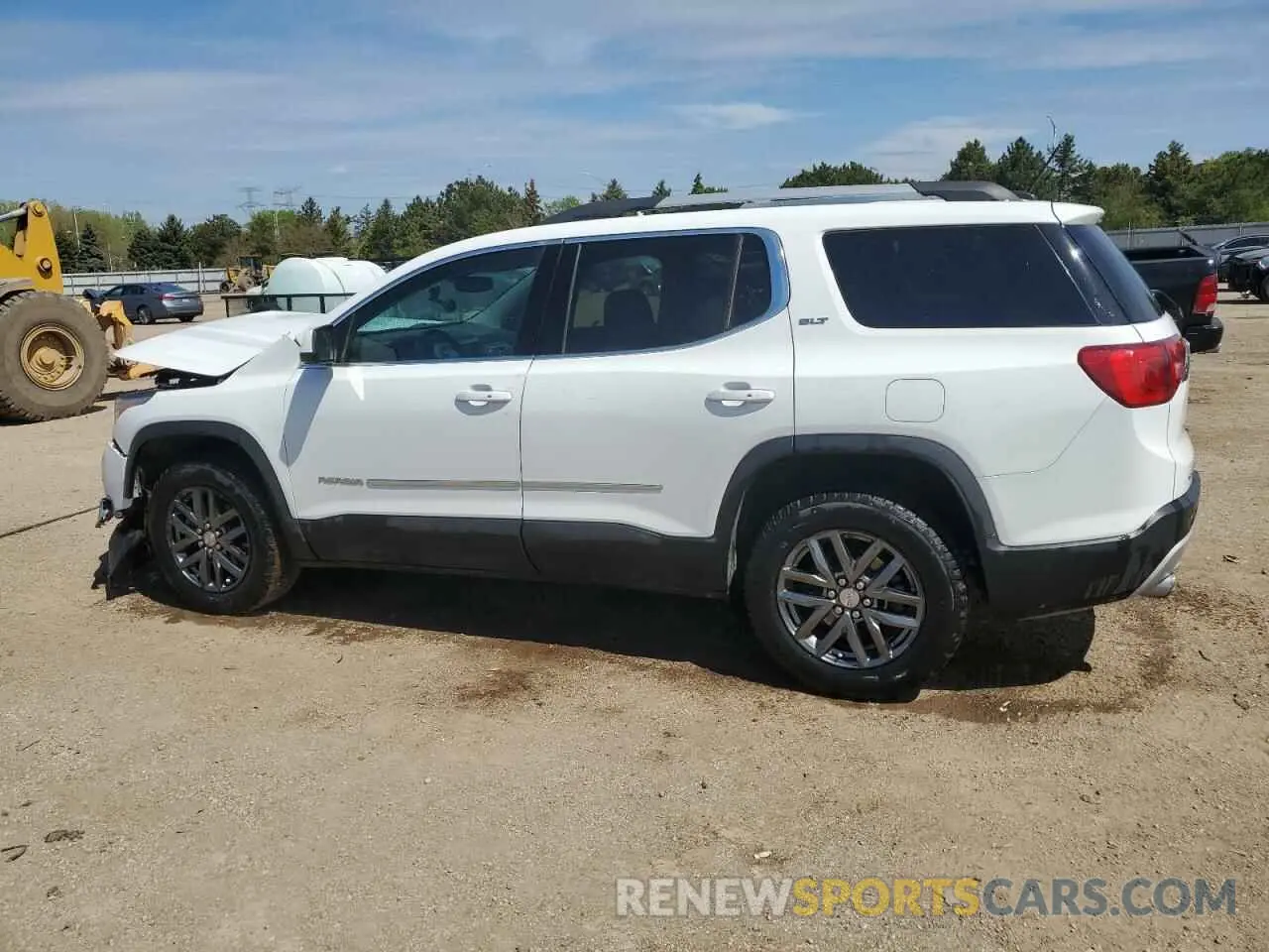 2 Photograph of a damaged car 1GKKNULS7KZ130665 GMC ACADIA 2019