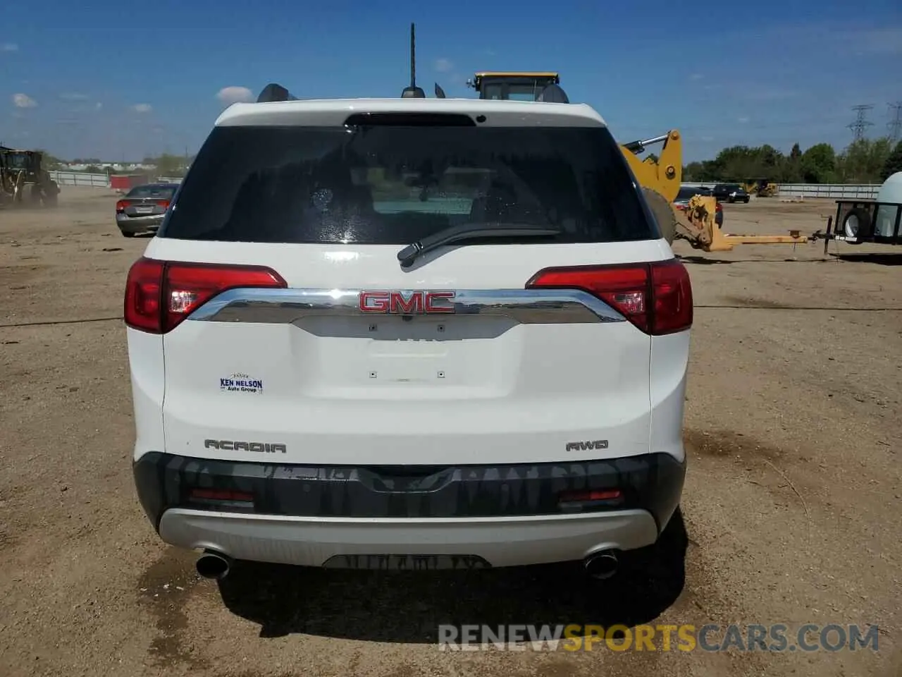 6 Photograph of a damaged car 1GKKNULS7KZ130665 GMC ACADIA 2019