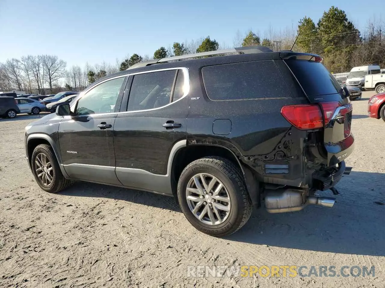 2 Photograph of a damaged car 1GKKNULS9KZ176823 GMC ACADIA 2019
