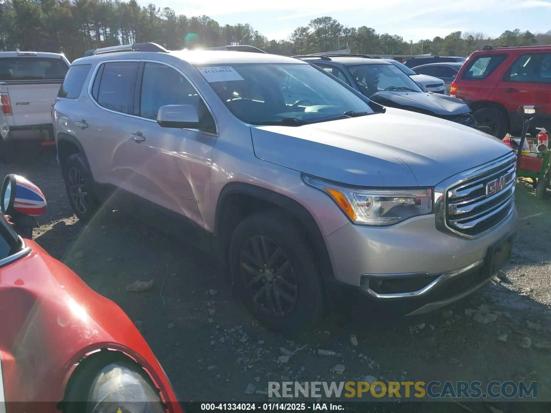 1 Photograph of a damaged car 1GKKNULS9KZ269941 GMC ACADIA 2019