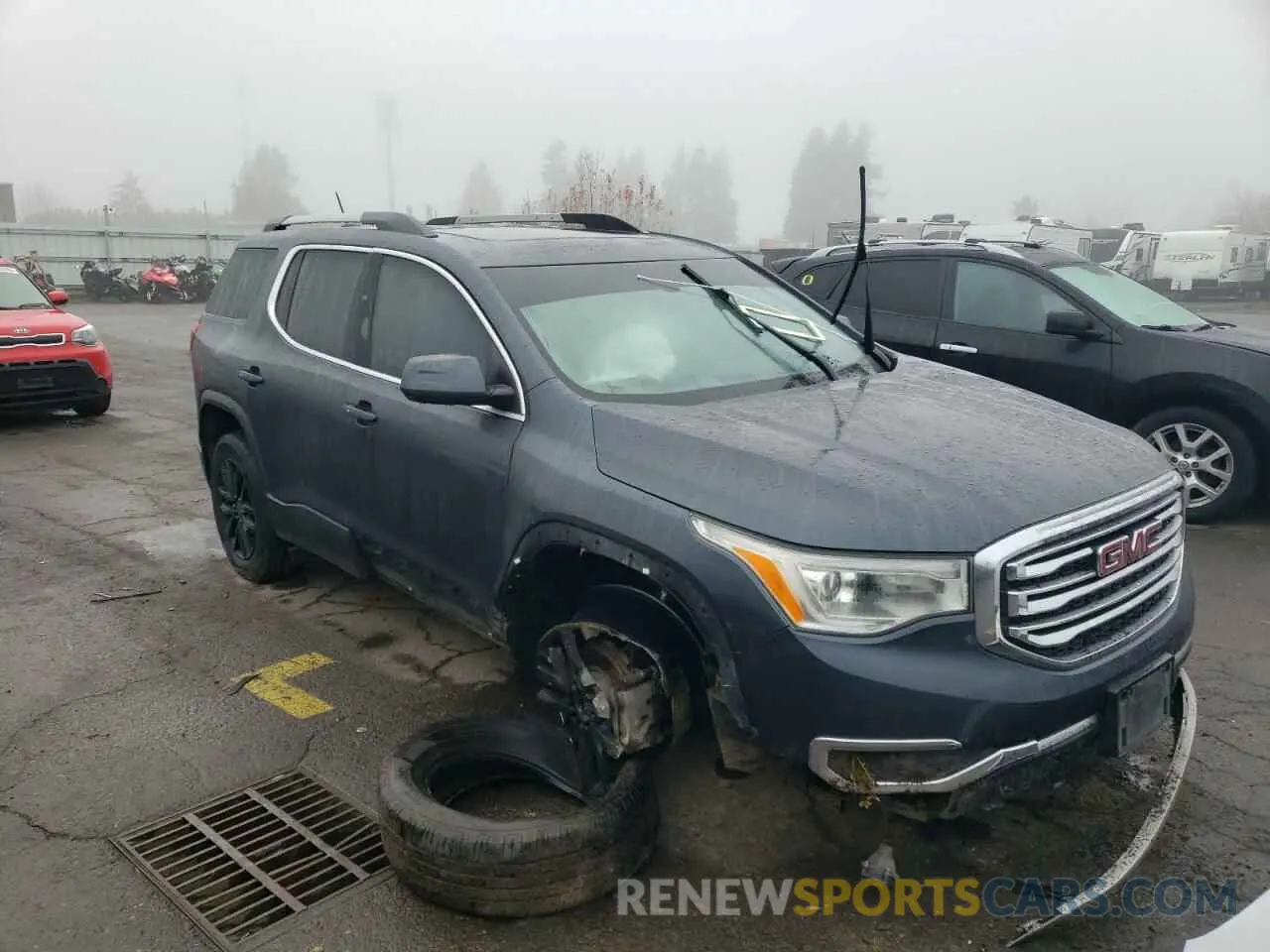 4 Photograph of a damaged car 1GKKNULSXKZ130692 GMC ACADIA 2019