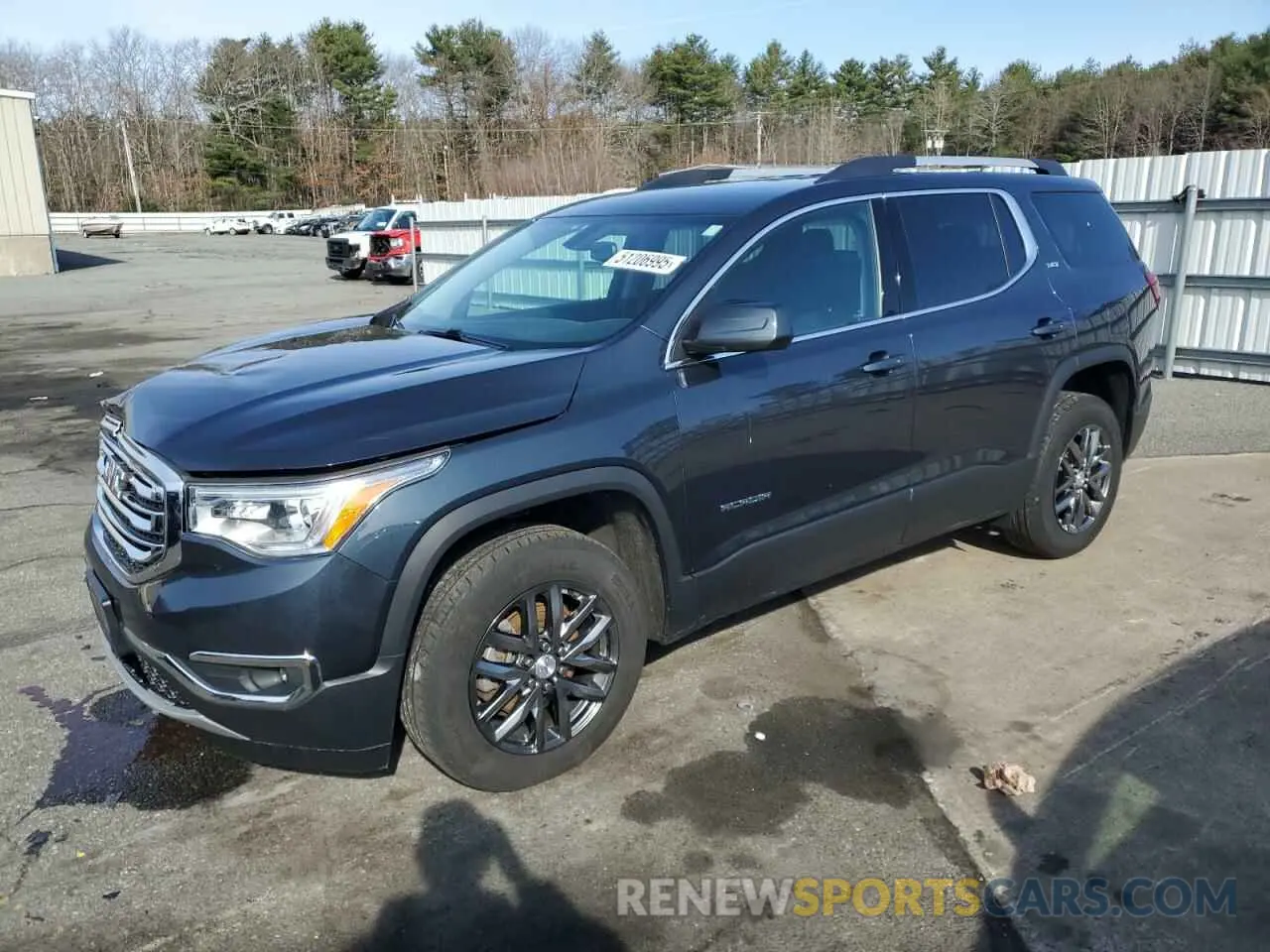 1 Photograph of a damaged car 1GKKNULSXKZ254333 GMC ACADIA 2019