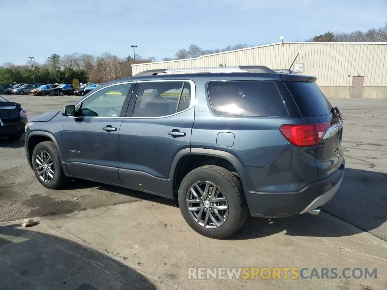 2 Photograph of a damaged car 1GKKNULSXKZ254333 GMC ACADIA 2019
