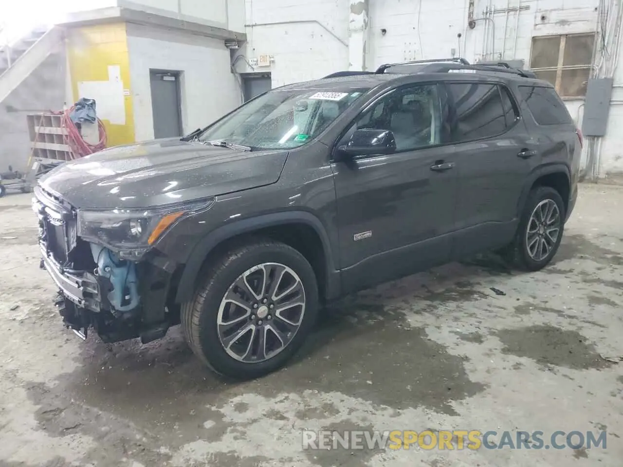 1 Photograph of a damaged car 1GKKNVLS2KZ254056 GMC ACADIA 2019