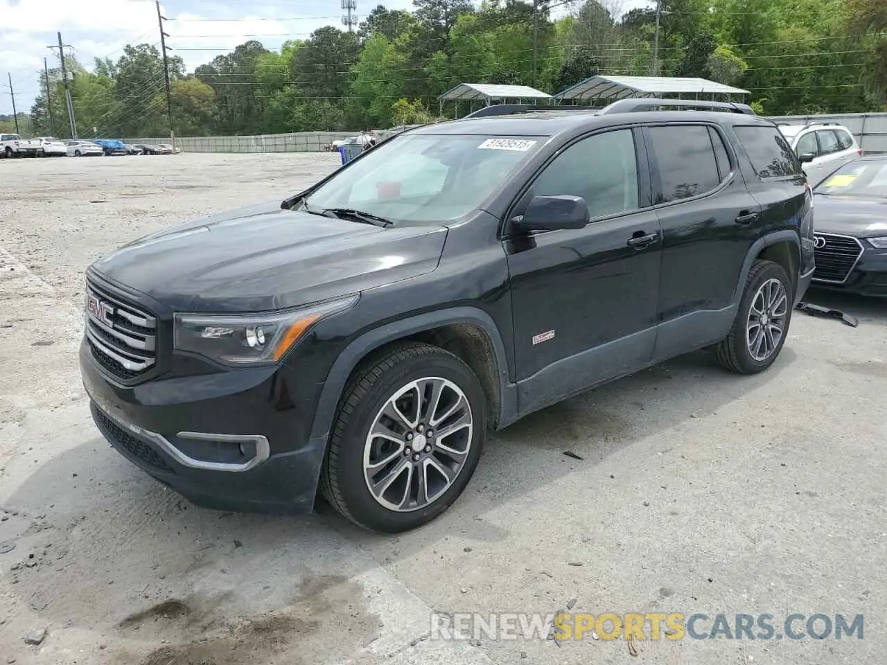 1 Photograph of a damaged car 1GKKNVLS3KZ238352 GMC ACADIA 2019