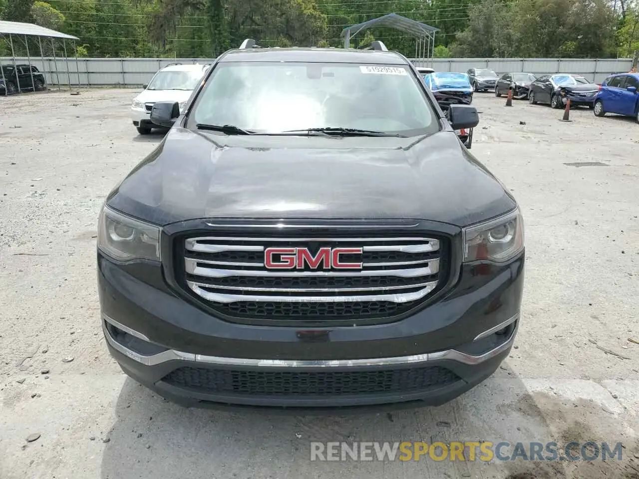 5 Photograph of a damaged car 1GKKNVLS3KZ238352 GMC ACADIA 2019